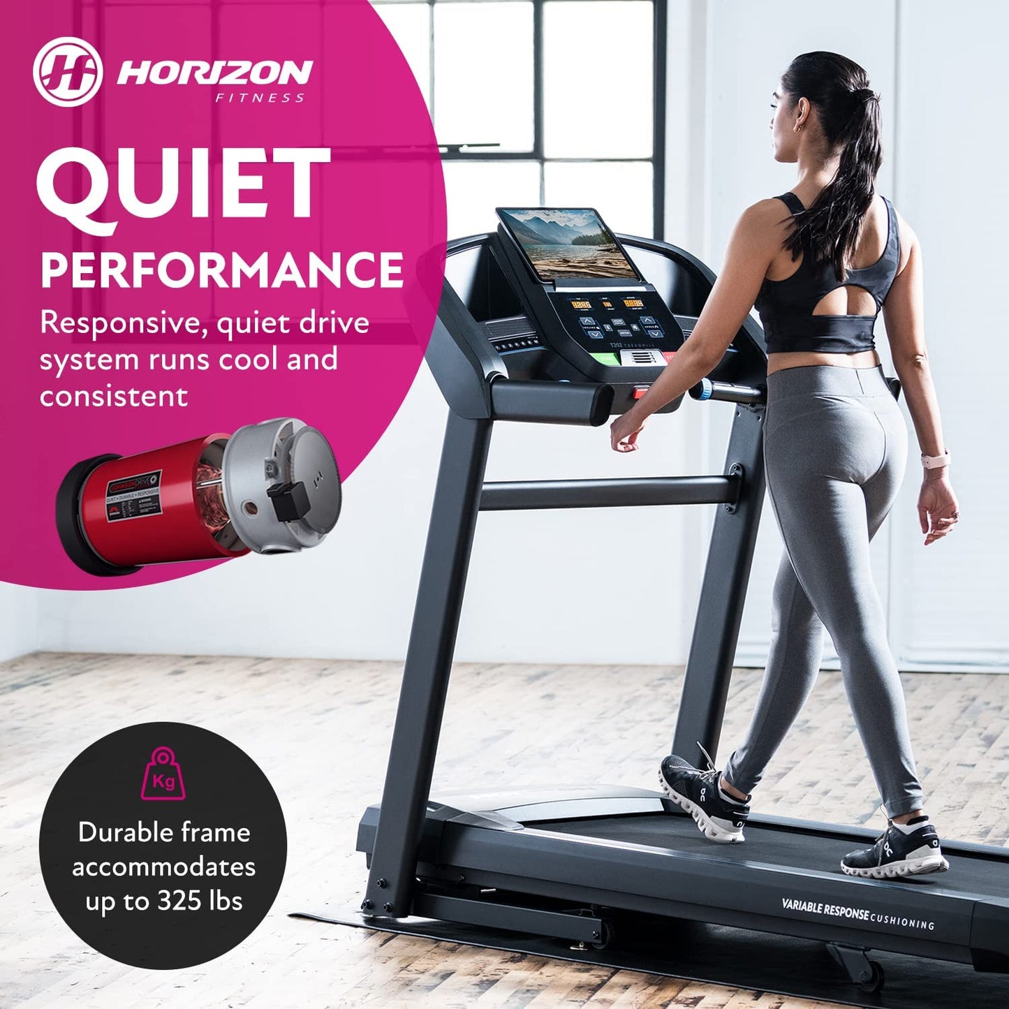 Horizon Fitness T202 Treadmill