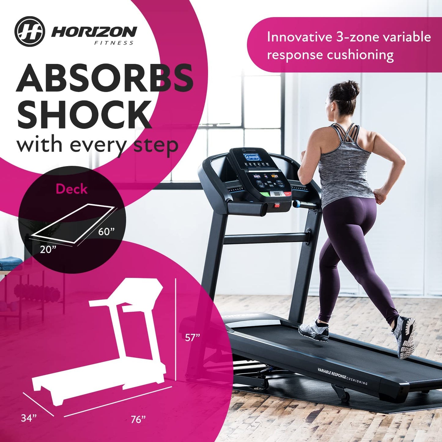 Horizon Fitness T202 Treadmill