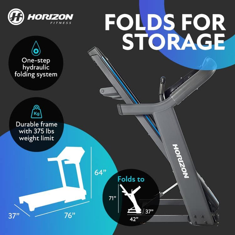 7.8 AT Studio Series Smart Treadmill with Bluetooth and Incline