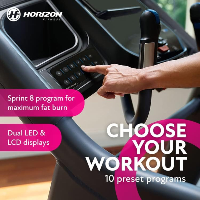 7.4 AT Studio Series Smart Treadmill with Bluetooth and Incline